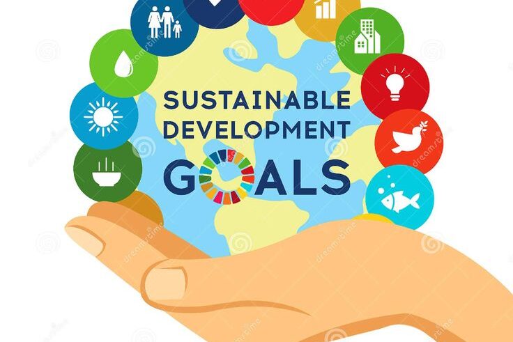 Sustainable Development Global Goals Corporate Social Responsibility Stock Illustration Illustration of publication clean 164422065 edited