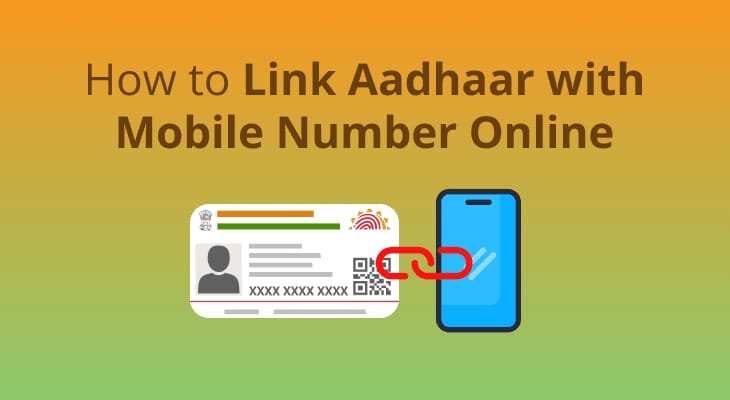 aadhar me number link 1